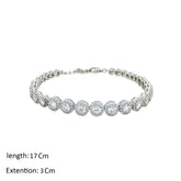 عصفور كريستال انسيال فضة تنس عيار 925 مرصع بفصوص الزركون - BM0019